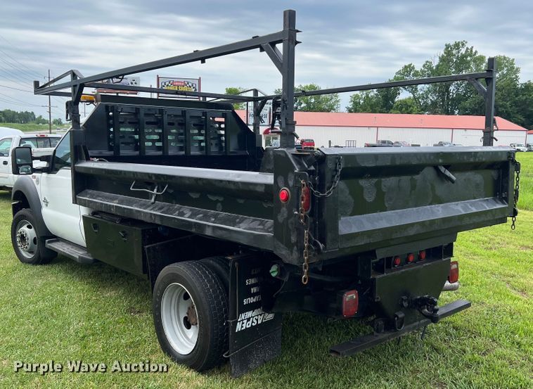 image for item JM9267 2012 Ford F550 XL  dump truck