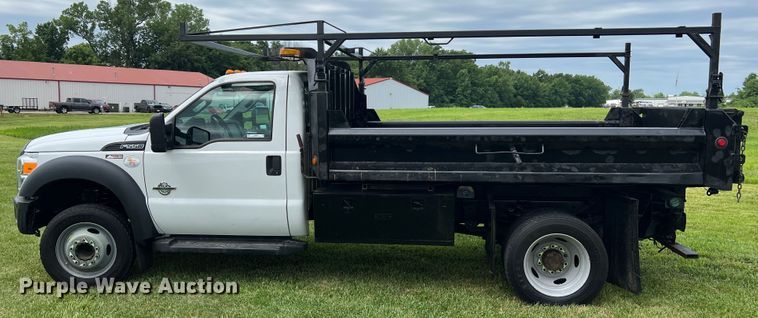 image for item JM9267 2012 Ford F550 XL  dump truck