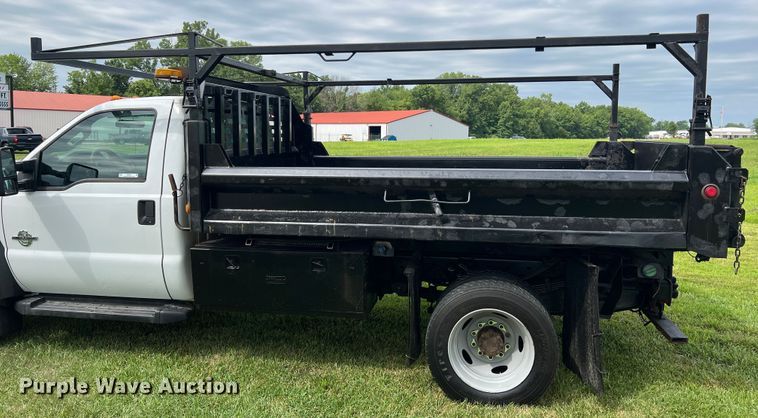 image for item JM9267 2012 Ford F550 XL  dump truck