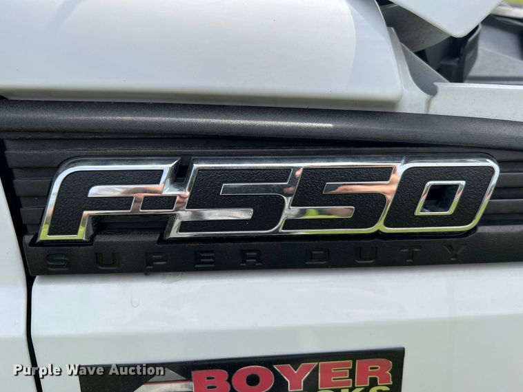 image for item JM9267 2012 Ford F550 XL  dump truck