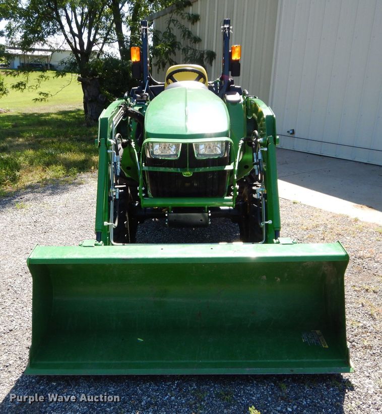 image for item JX9129 2019 John Deere 3025E  MFWD tractor