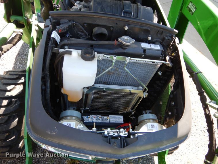 image for item JX9129 2019 John Deere 3025E  MFWD tractor