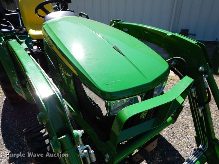 image for item JX9129 2019 John Deere 3025E  MFWD tractor