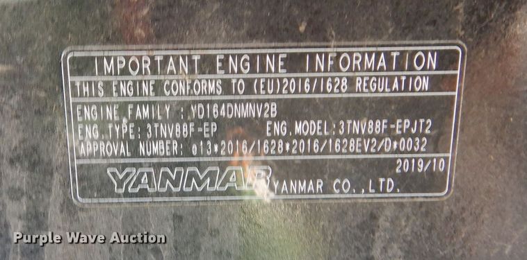 image for item JX9129 2019 John Deere 3025E  MFWD tractor