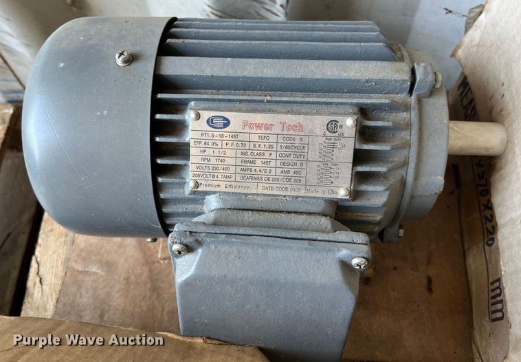 image for item JX9264 (3) Power Tech electric motors