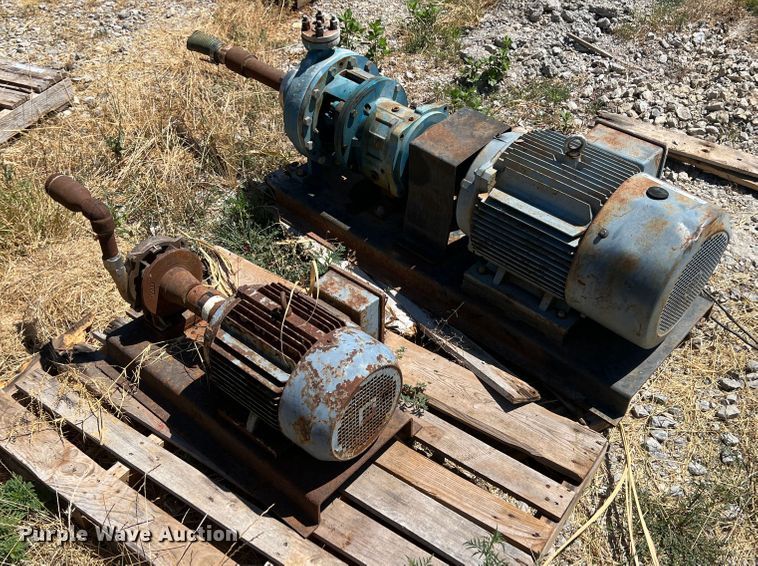 image for item JX9338 (2) electric motors