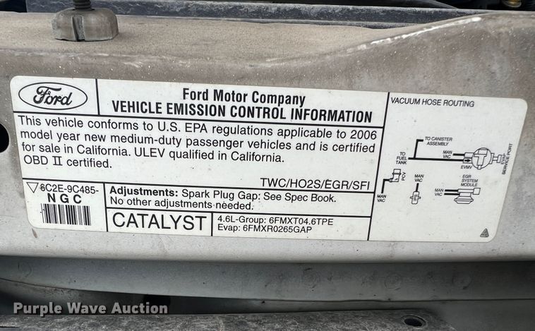 image for item KC9946 2006 Ford E250  van