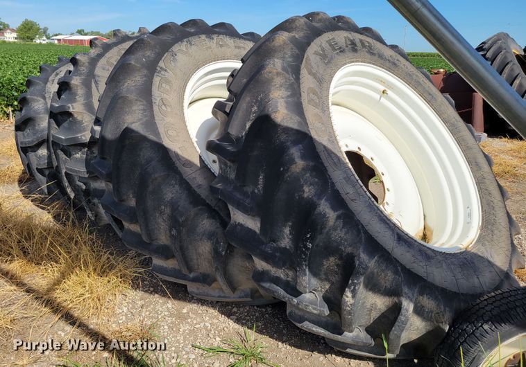 image for item KD9824 (4) Goodyear 650/65R42 tires and wheels