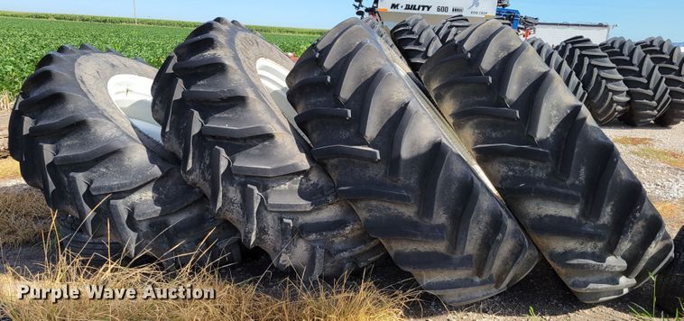 image for item KD9824 (4) Goodyear 650/65R42 tires and wheels