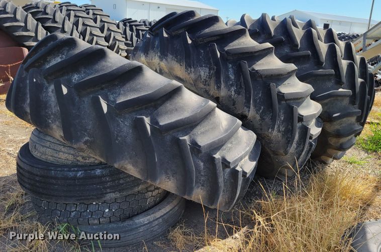 image for item KD9824 (4) Goodyear 650/65R42 tires and wheels