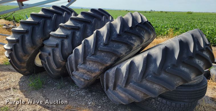 image for item KD9824 (4) Goodyear 650/65R42 tires and wheels