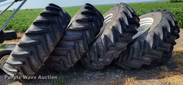 image for item KD9824 (4) Goodyear 650/65R42 tires and wheels