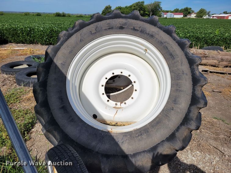 image for item KD9824 (4) Goodyear 650/65R42 tires and wheels