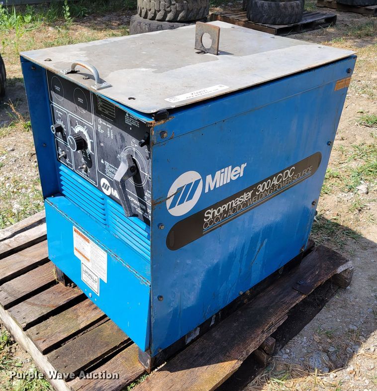 image for item KD9830 Miller Shopmaster 300AC/DC  welder/generator