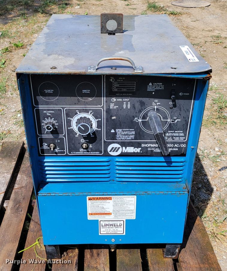 image for item KD9830 Miller Shopmaster 300AC/DC  welder/generator