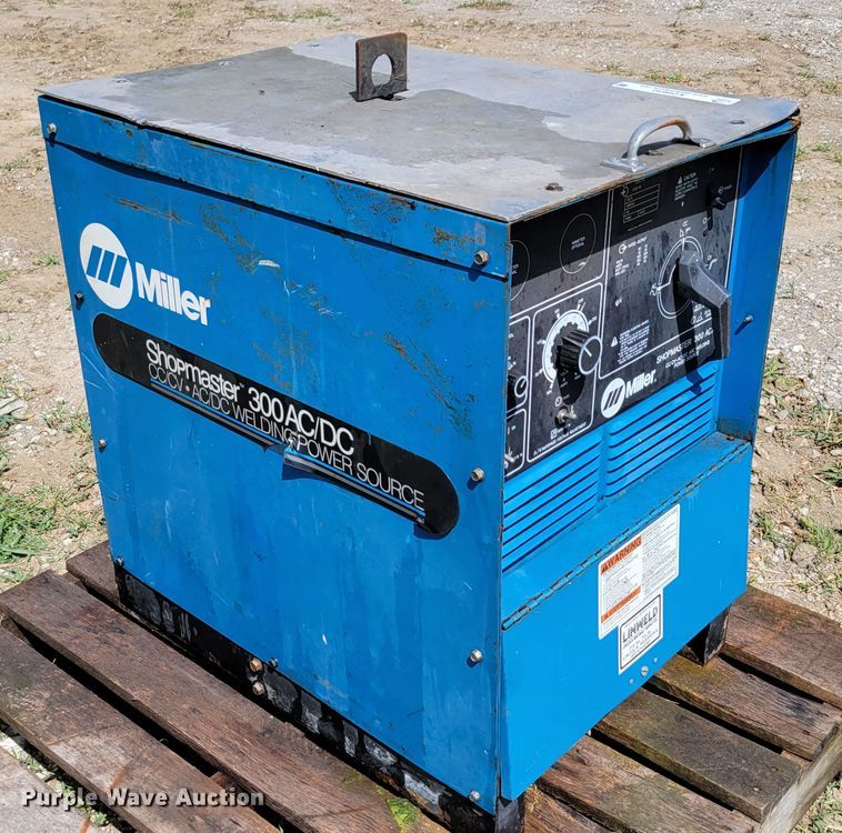 image for item KD9830 Miller Shopmaster 300AC/DC  welder/generator