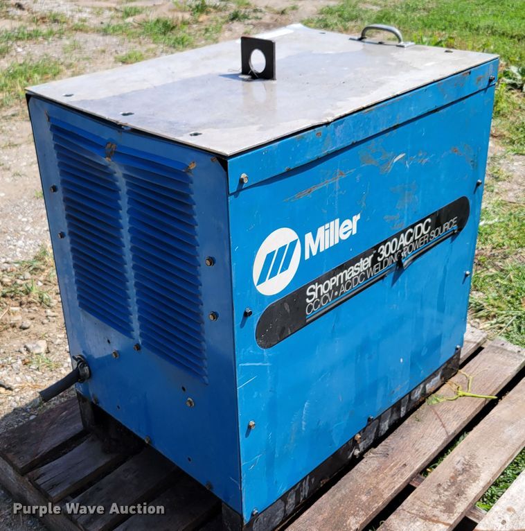 image for item KD9830 Miller Shopmaster 300AC/DC  welder/generator