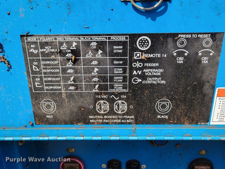 image for item KD9830 Miller Shopmaster 300AC/DC  welder/generator
