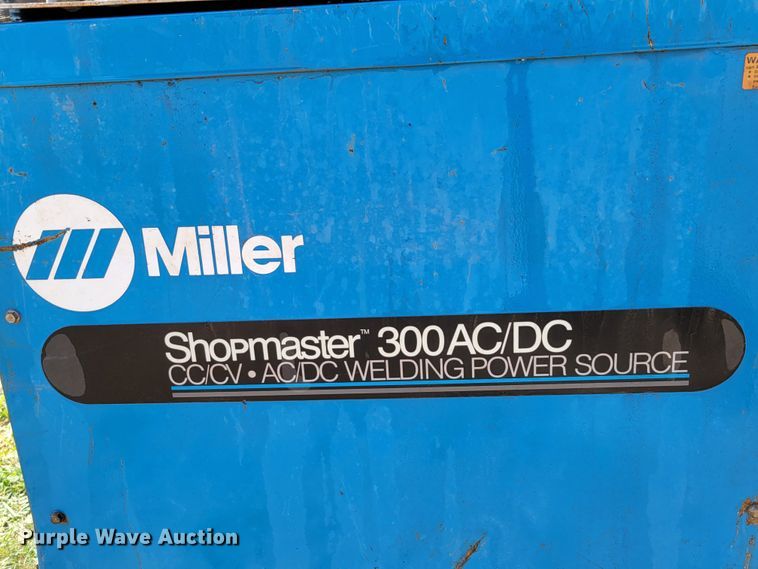image for item KD9830 Miller Shopmaster 300AC/DC  welder/generator