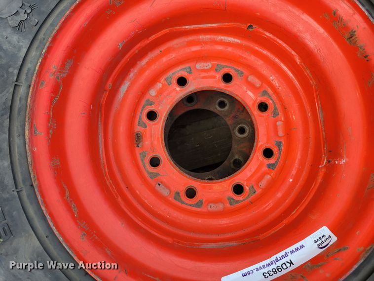 image for item KD9833 (4) 10-16.5 tires and wheels