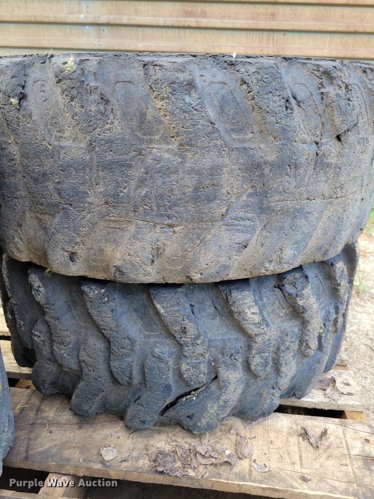 image for item KD9834 (4) 10-16.5 tires and wheels