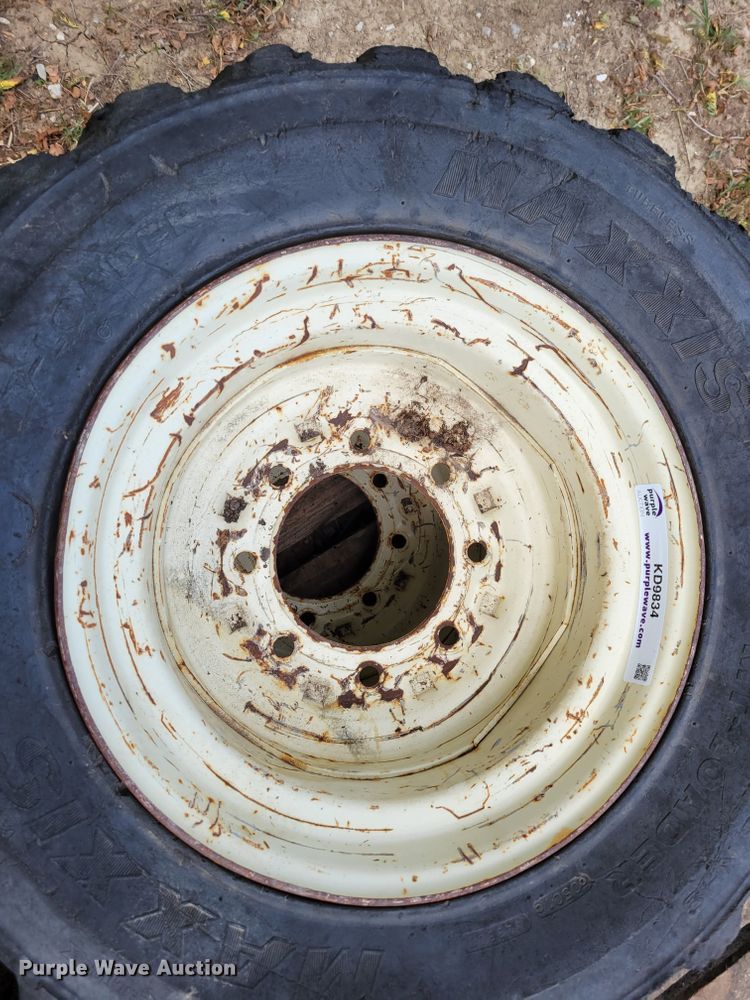 image for item KD9834 (4) 10-16.5 tires and wheels