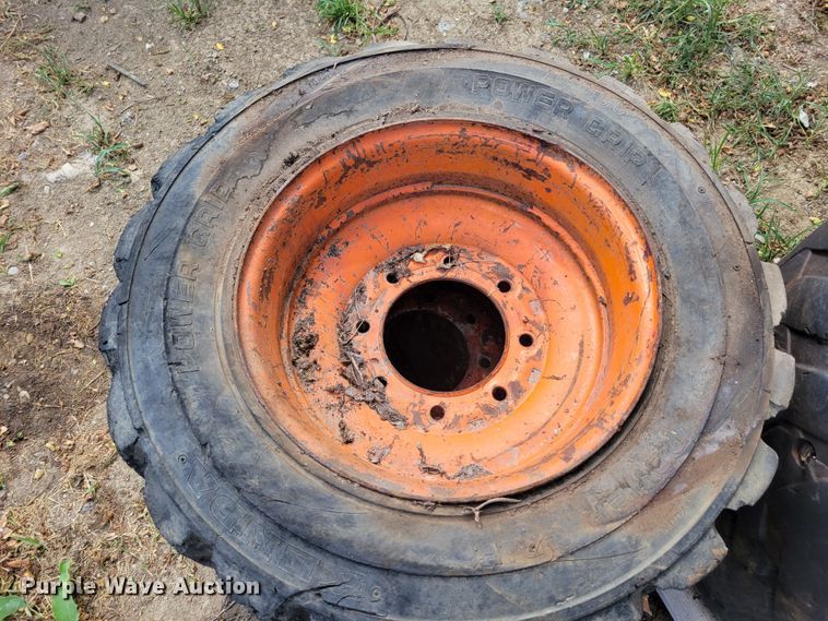 image for item KD9835 (4) 10-16.5 tires and wheels