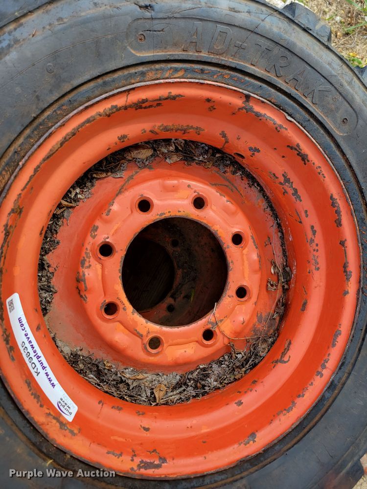 image for item KD9835 (4) 10-16.5 tires and wheels