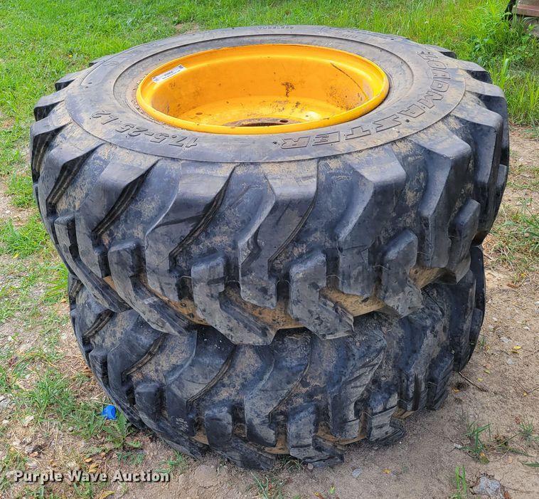 image for item KD9836 (2) Loadmaster 17.5-25 tires and wheels