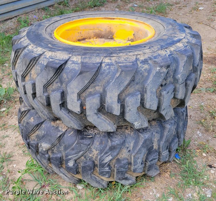 image for item KD9836 (2) Loadmaster 17.5-25 tires and wheels