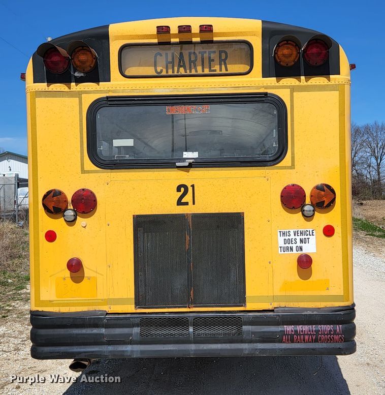 image for item KE9873 2001 International 3800 AmTran  school bus
