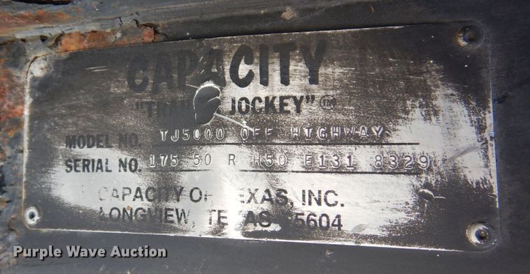 image for item KF9636 1994 Capacity TJ5000  yard truck