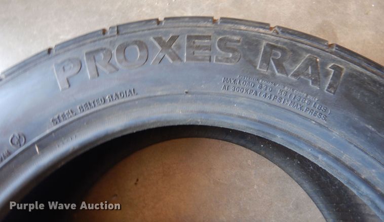 image for item KI9258 (4) Toyota Proxes 225/50ZR16 tires