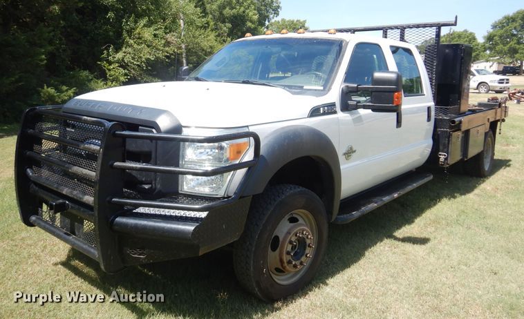 image for item KI9288 2016 Ford F550 Super Duty  flatbed truck