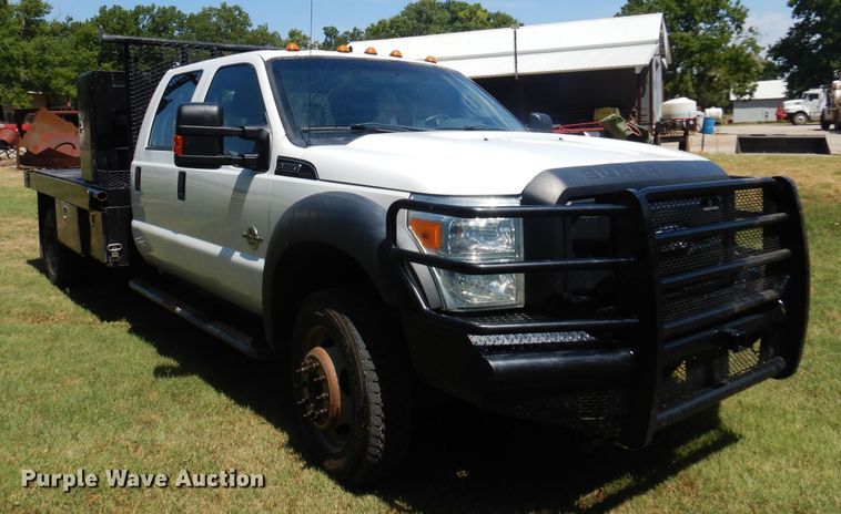 image for item KI9288 2016 Ford F550 Super Duty  flatbed truck