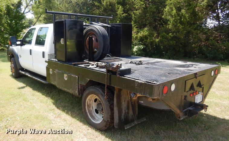 image for item KI9288 2016 Ford F550 Super Duty  flatbed truck