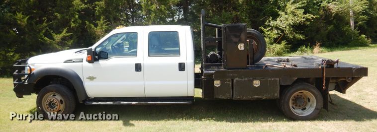 image for item KI9288 2016 Ford F550 Super Duty  flatbed truck