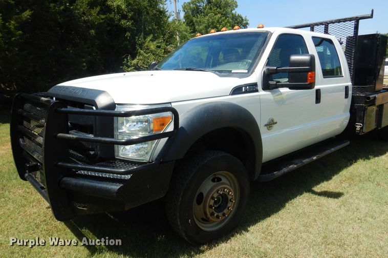 image for item KI9288 2016 Ford F550 Super Duty  flatbed truck