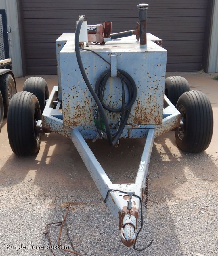 image for item KI9292 Shop built  fuel trailer