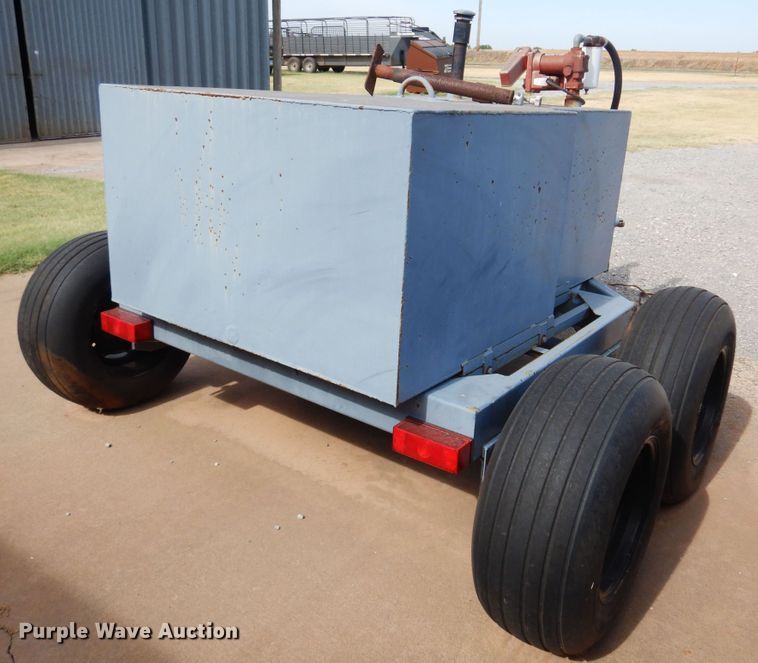 image for item KI9292 Shop built  fuel trailer