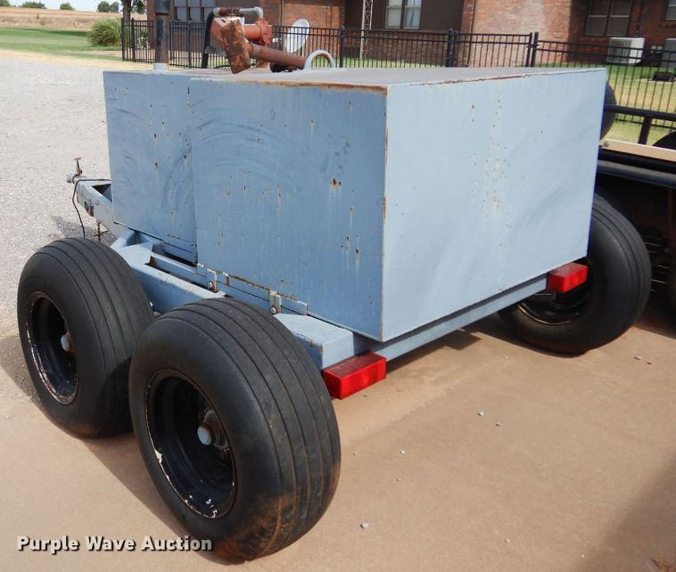 image for item KI9292 Shop built  fuel trailer