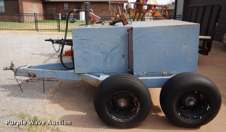 image for item KI9292 Shop built  fuel trailer