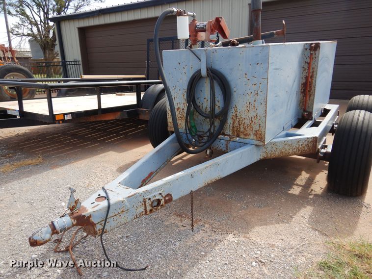 image for item KI9292 Shop built  fuel trailer