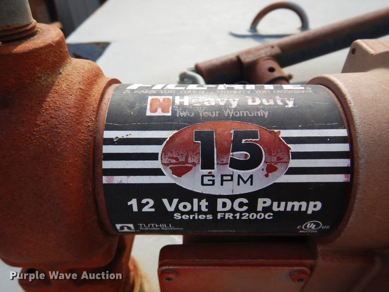 image for item KI9292 Shop built  fuel trailer