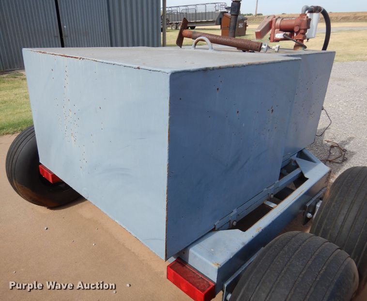 image for item KI9292 Shop built  fuel trailer