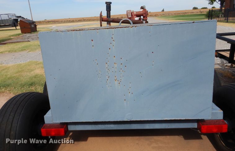 image for item KI9292 Shop built  fuel trailer