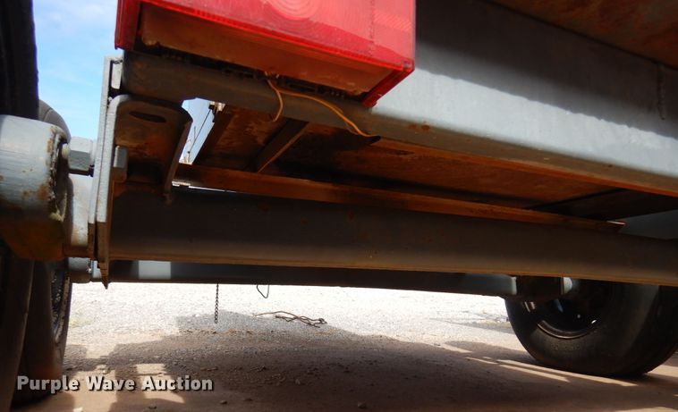 image for item KI9292 Shop built  fuel trailer