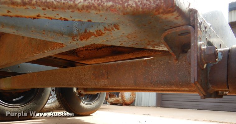 image for item KI9292 Shop built  fuel trailer