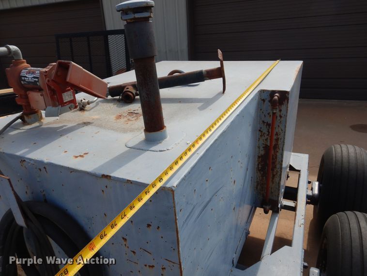 image for item KI9292 Shop built  fuel trailer