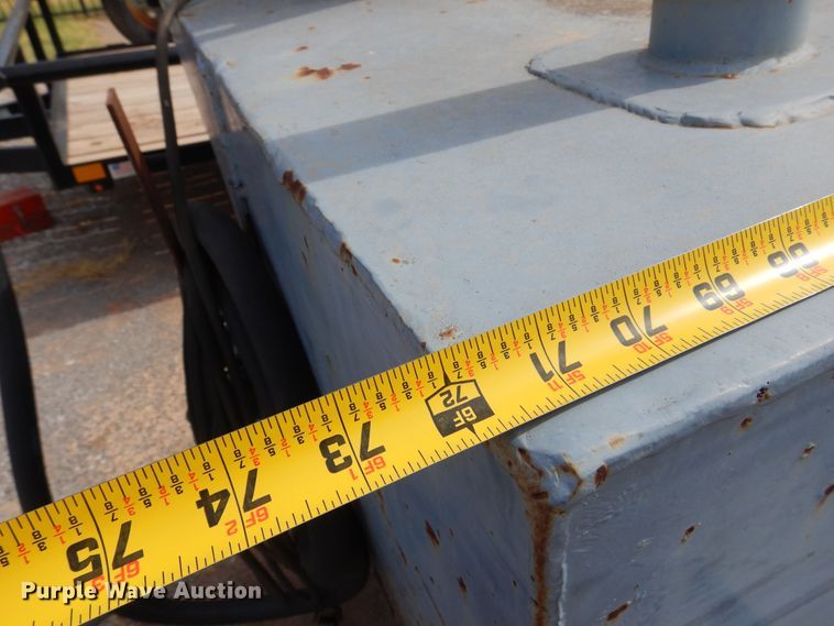 image for item KI9292 Shop built  fuel trailer